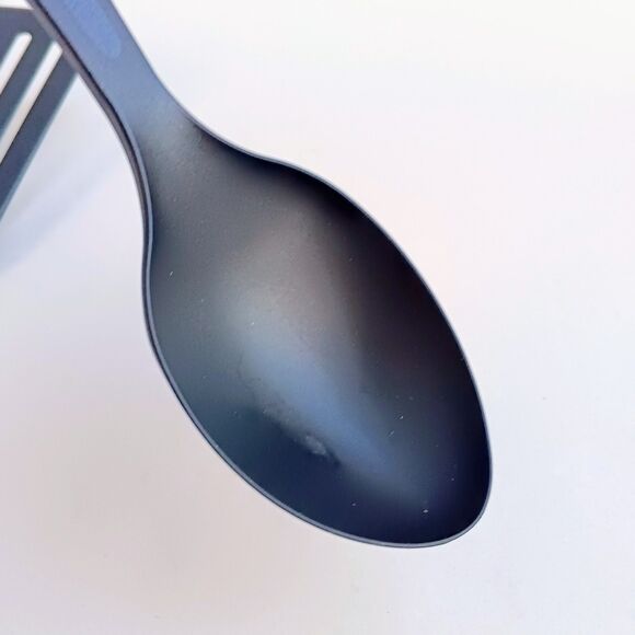 IKEA Gnarp 3 Piece Nylon Utensil Set-Black-Spoon-Spatula/Turner-Tongs-Non Stick - Picture 4 of 8